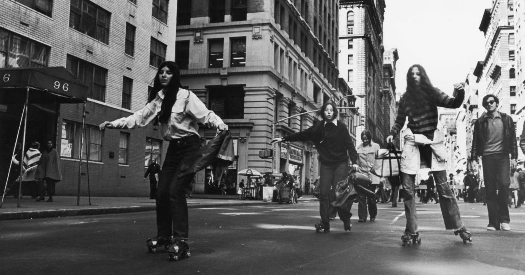 روز های 1970 در نیویورک اسکیت سواری کردند
