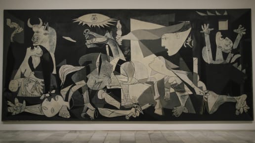 "Guernica" با اقامت در Reina Sofia ، یکی از معروفترین اسباب بازی های جهان است