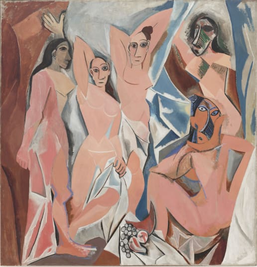 "Les Demoiselles d'Avignon" هنگامی که سرانجام برای مصارف عمومی نمایش داده شد ، باعث ناراحتی شد.